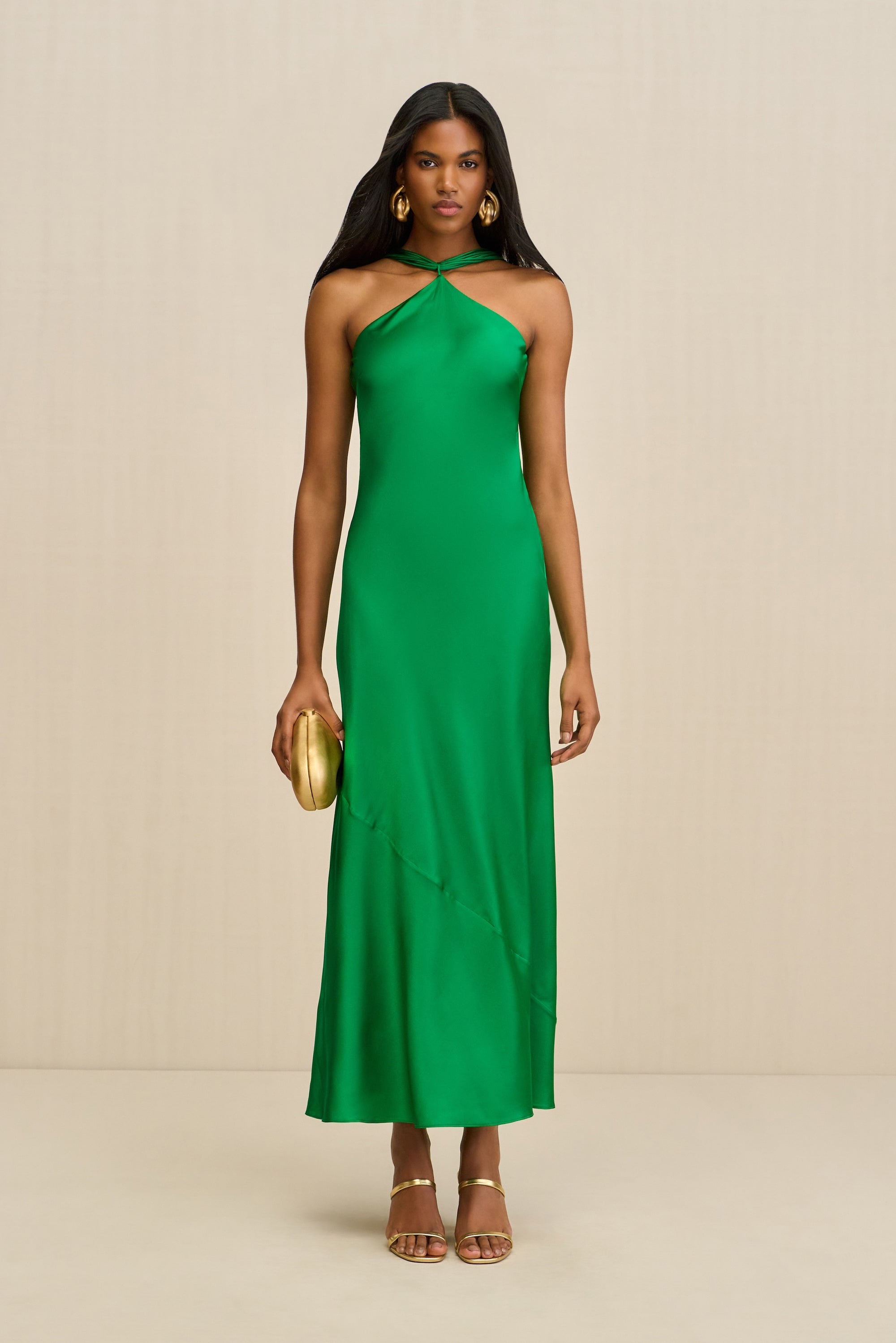 PHEOBE GOWN - MALACHITE