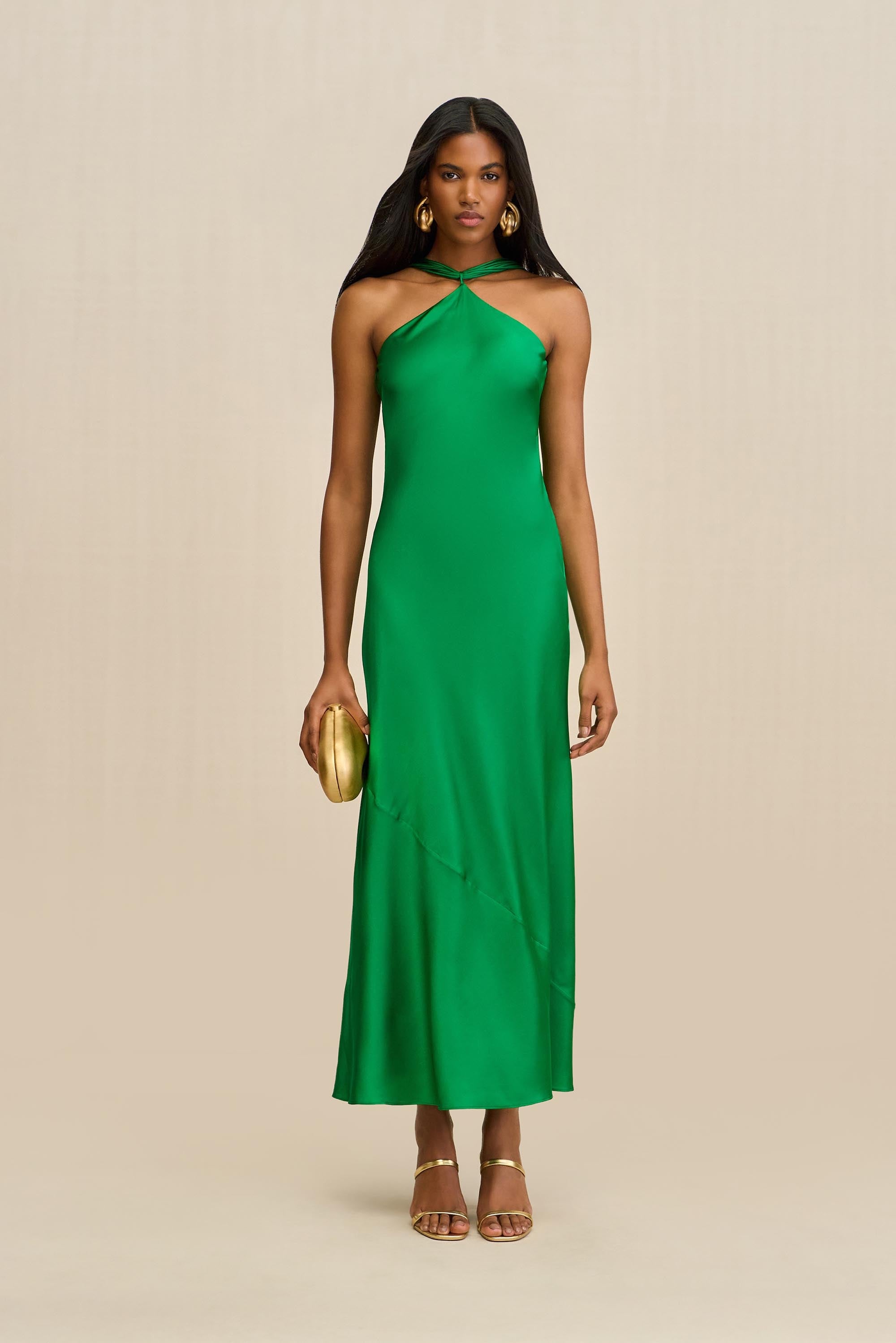 PHEOBE GOWN - MALACHITE
