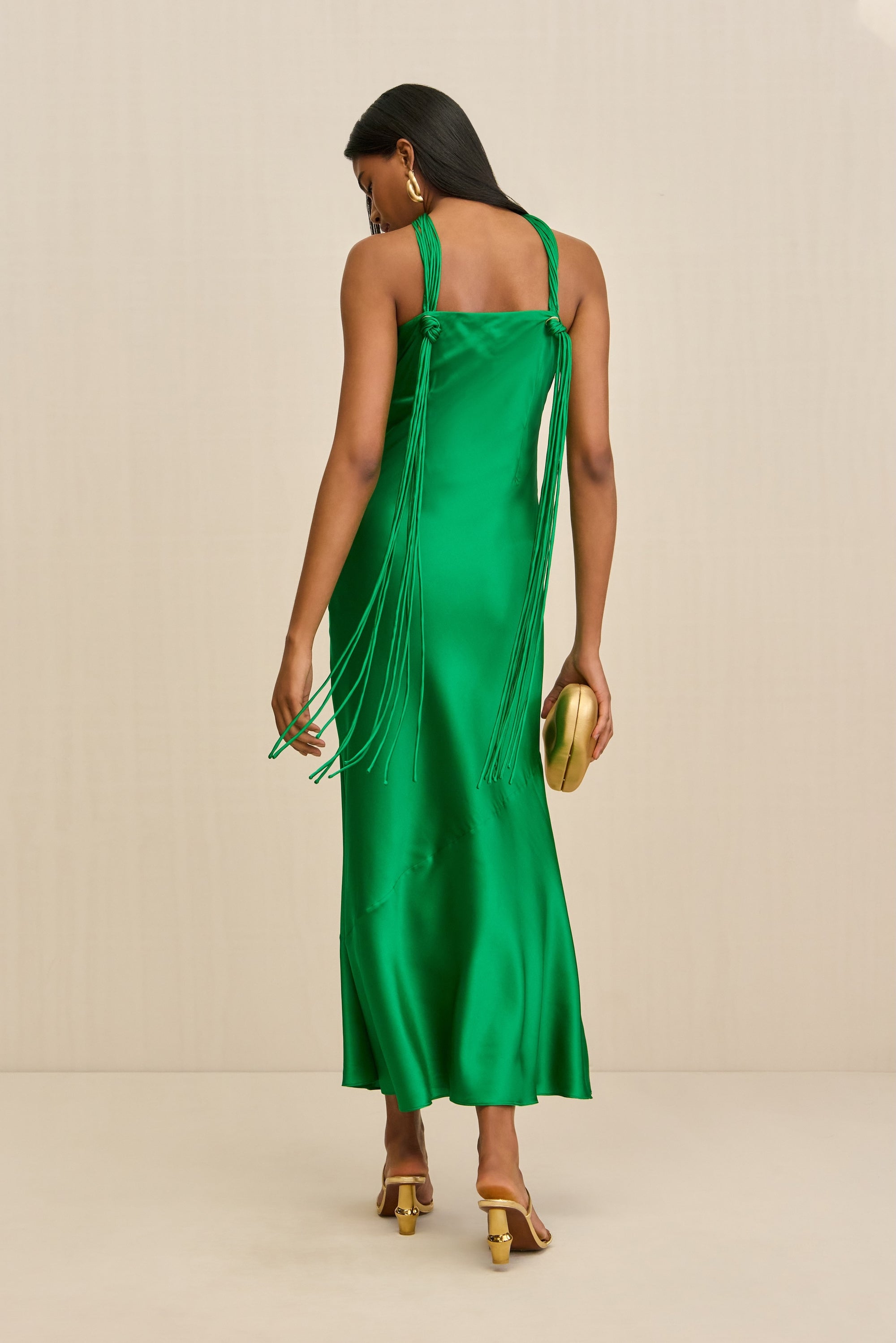 PHEOBE GOWN - MALACHITE