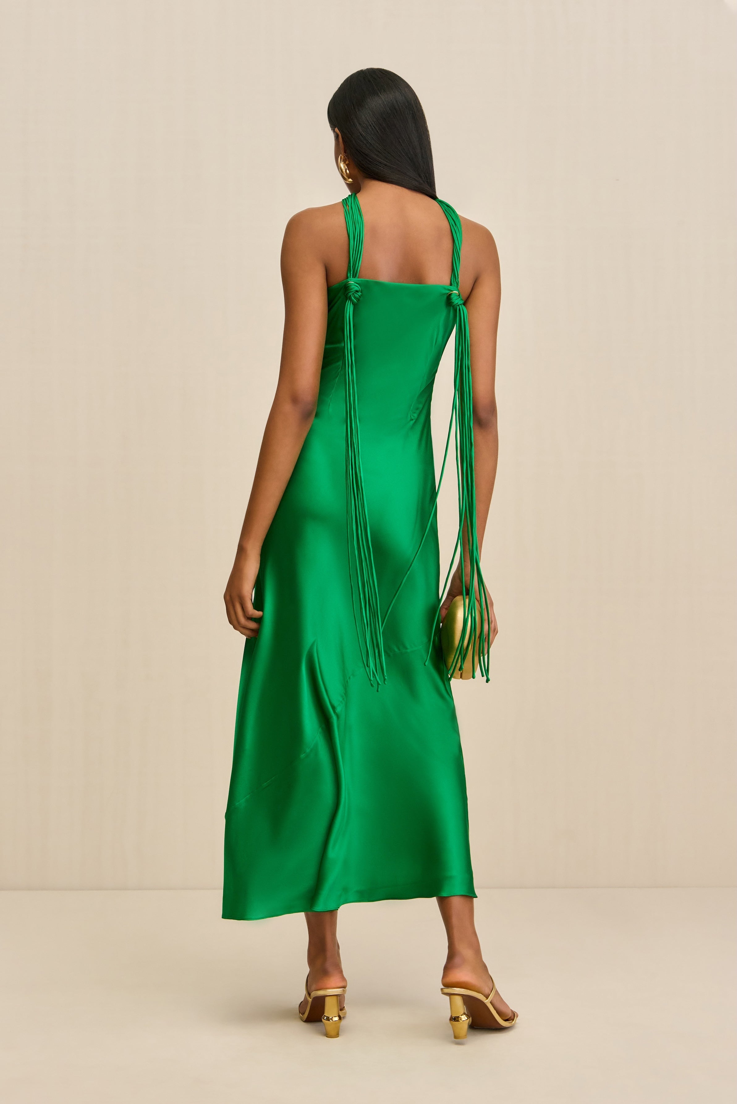 PHEOBE GOWN - MALACHITE