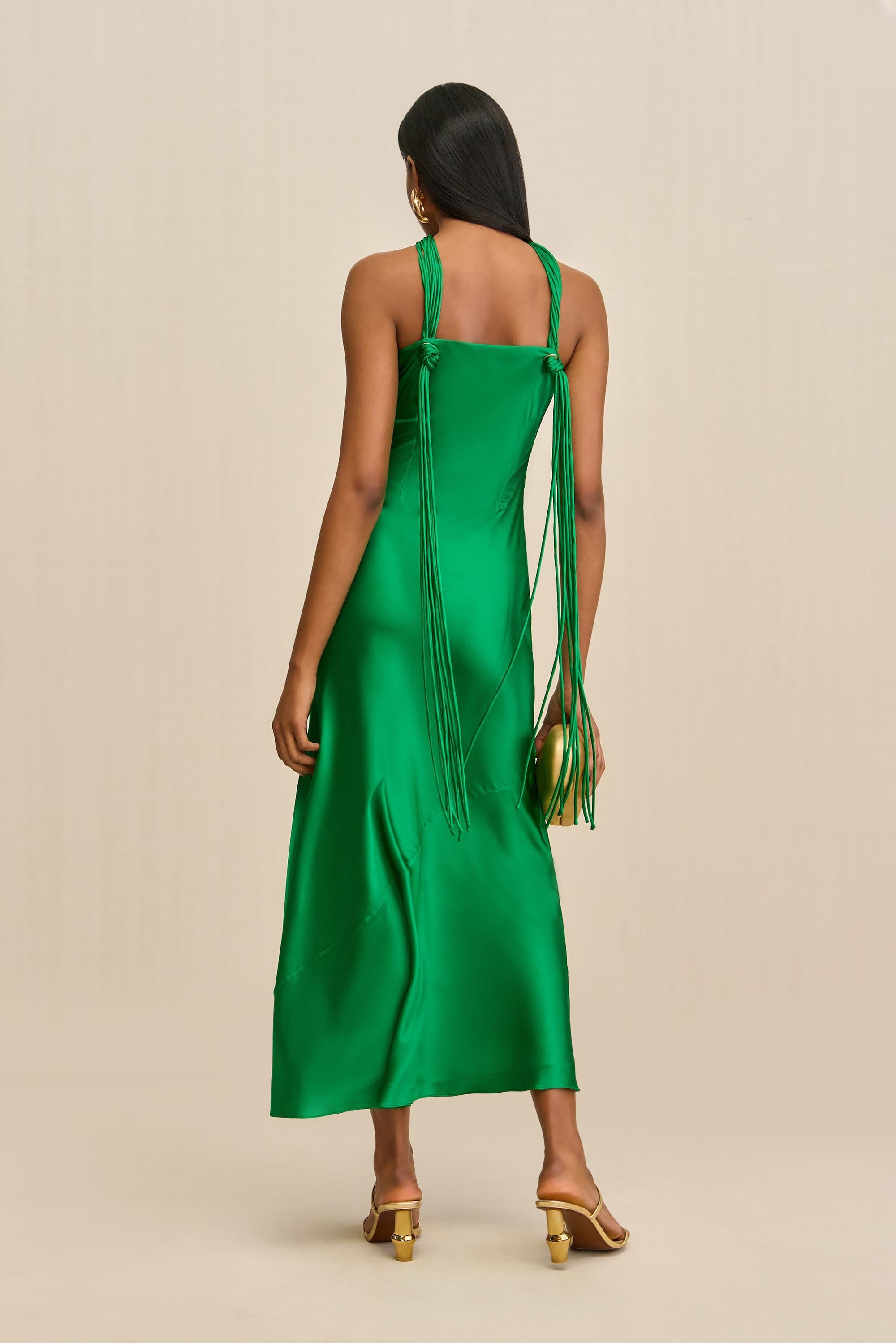 PHEOBE GOWN - MALACHITE