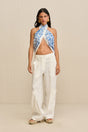 MIAMI SCARF - ADAM & EVE PRINT