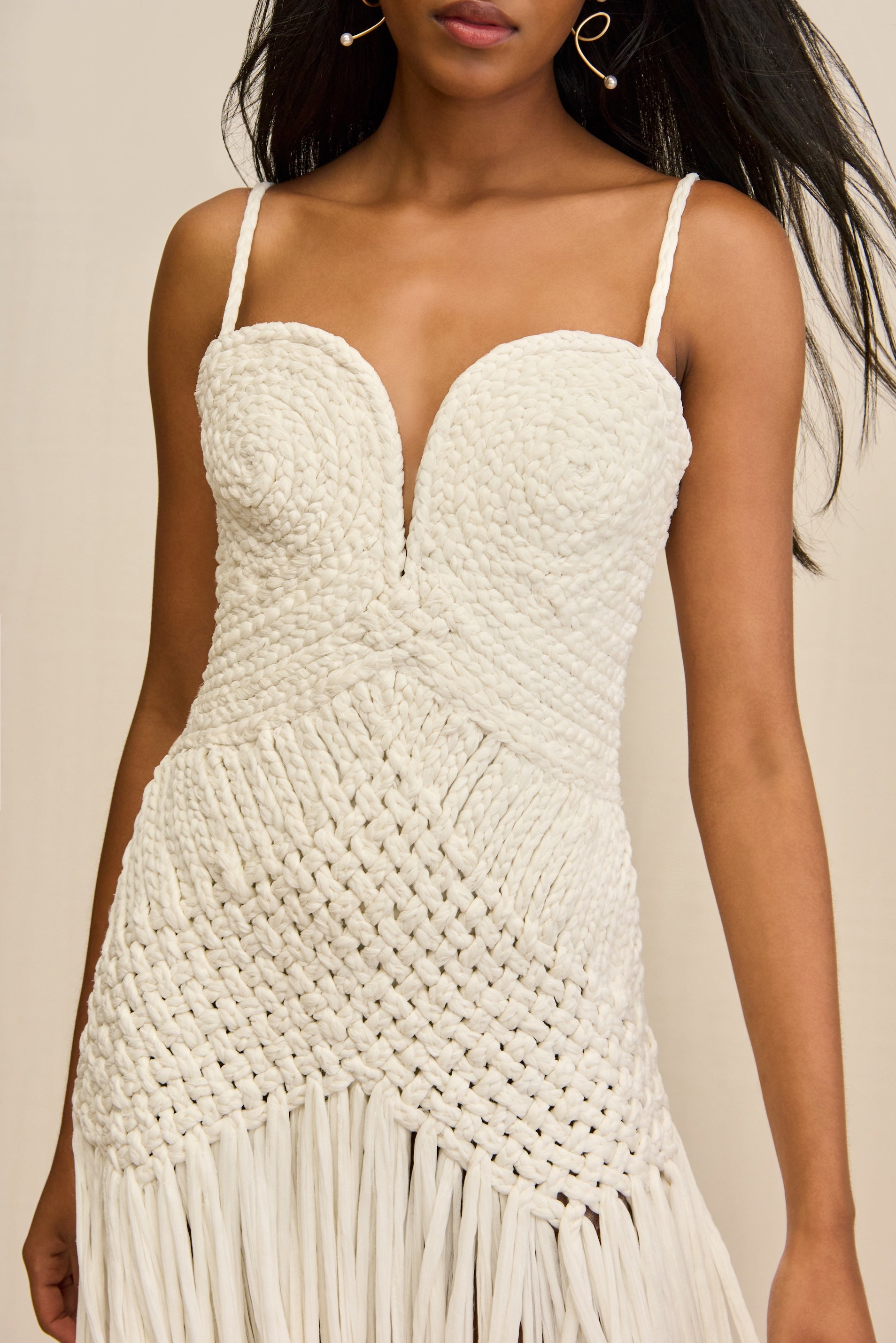 BLYTHE DRESS - OFF WHITE