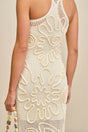 NISSA KNIT DRESS - OFF WHITE
