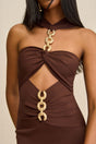 CRISTOS KNIT DRESS - JAVA