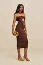 CRISTOS KNIT DRESS - JAVA