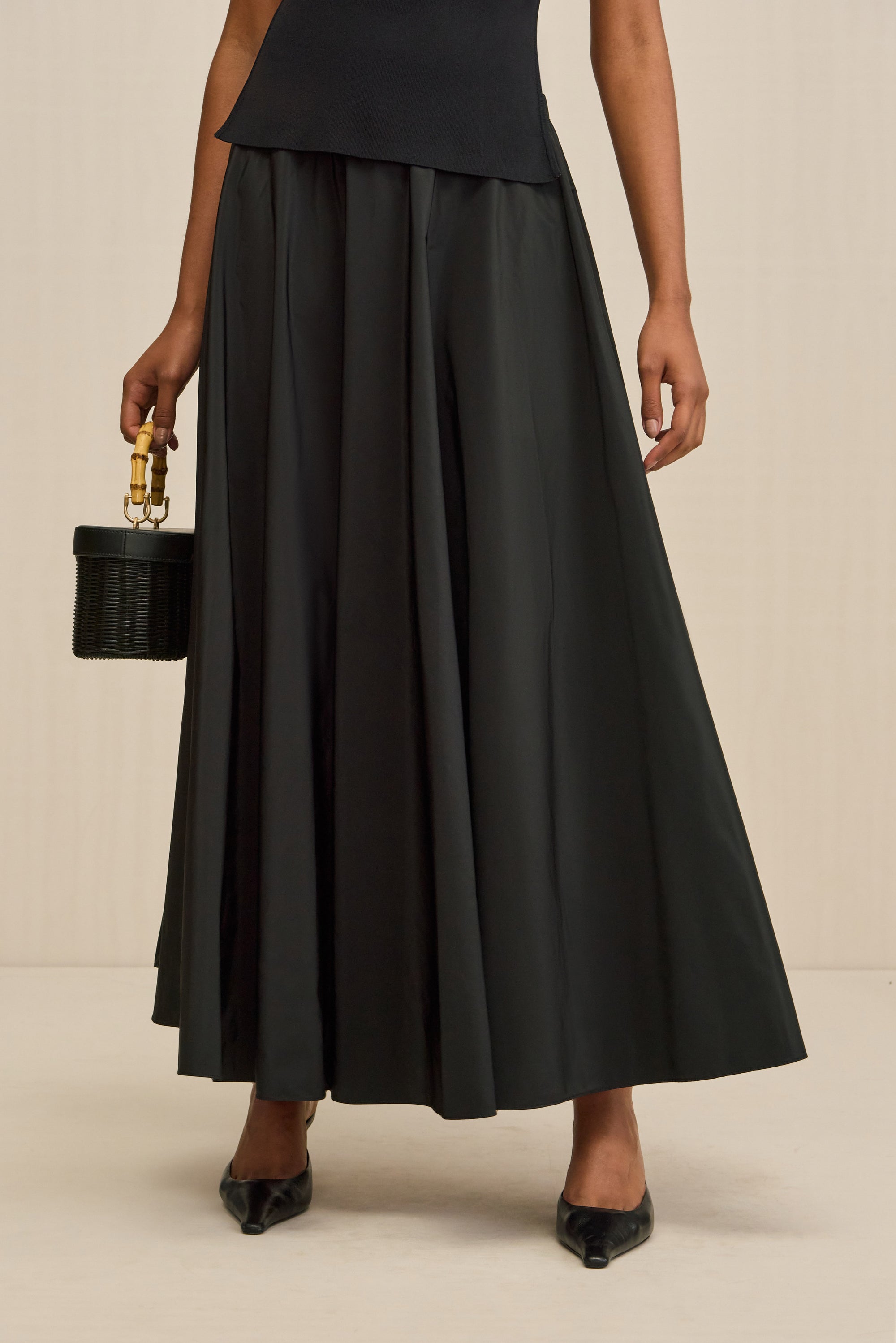 ROSALEE SKIRT - BLACK