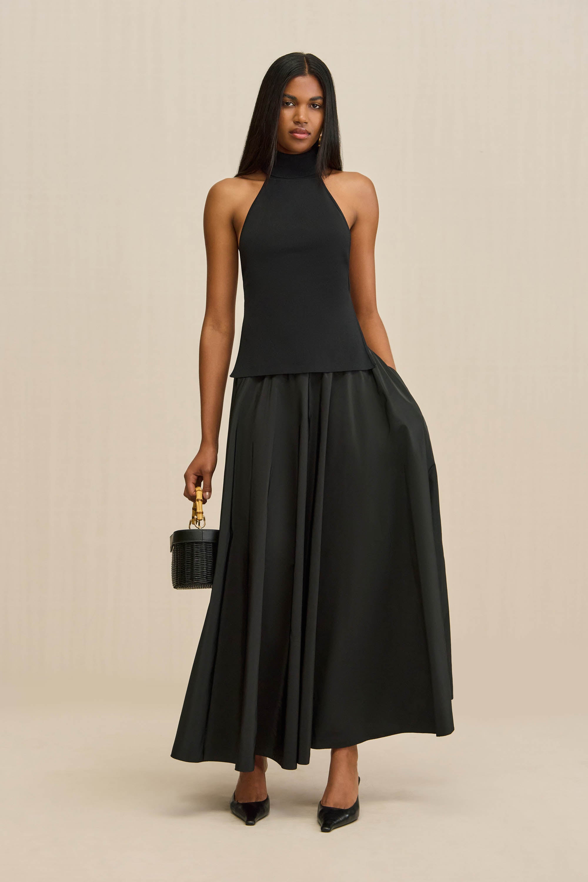 ROSALEE SKIRT - BLACK