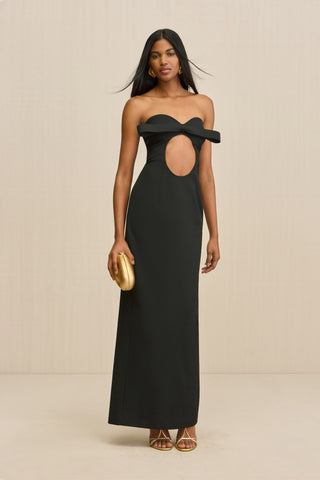 RUNE GOWN - BLACK