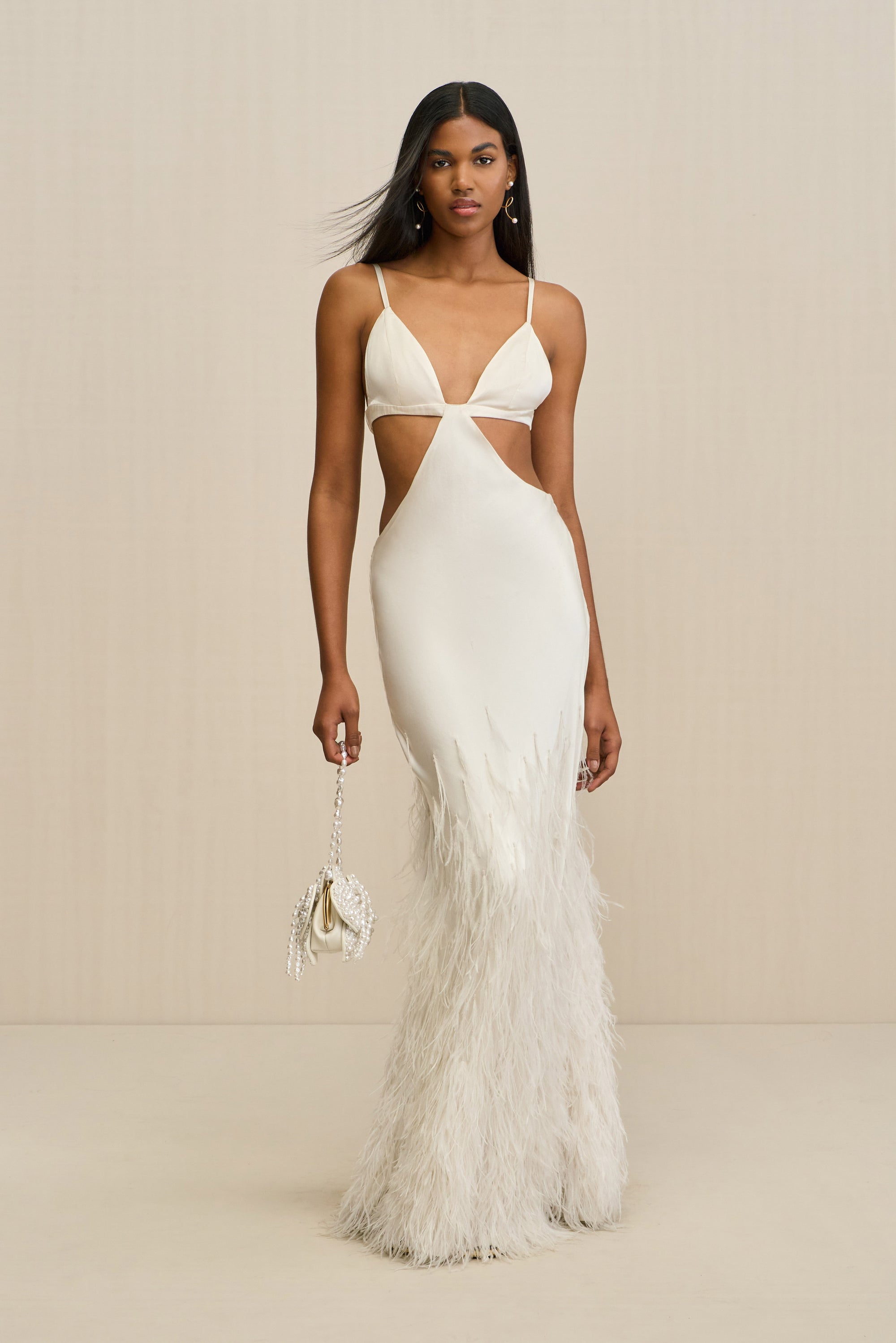 RAISA GOWN - OFF WHITE