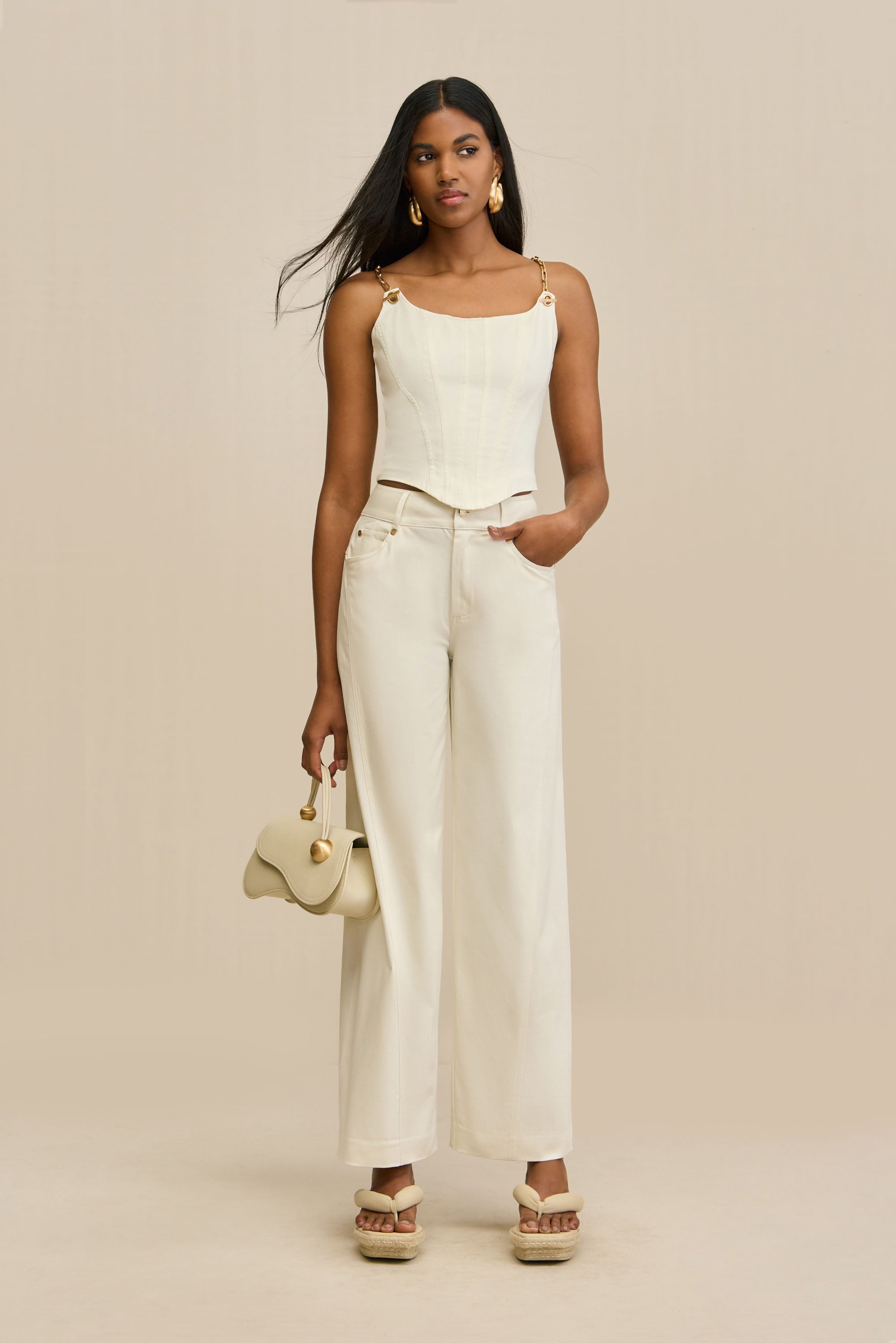 FIANNA TOP - OFF WHITE