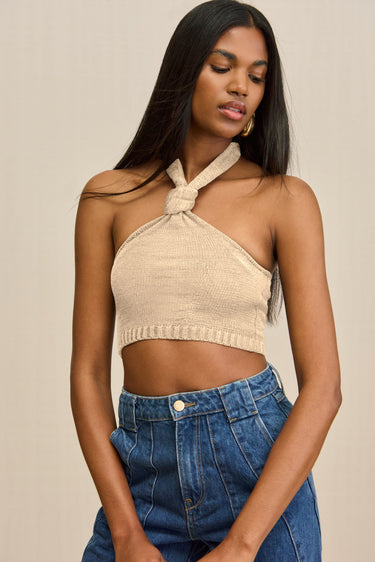 SORINE KNIT TOP - BEACH | SORINE KNIT TOP - BEACH