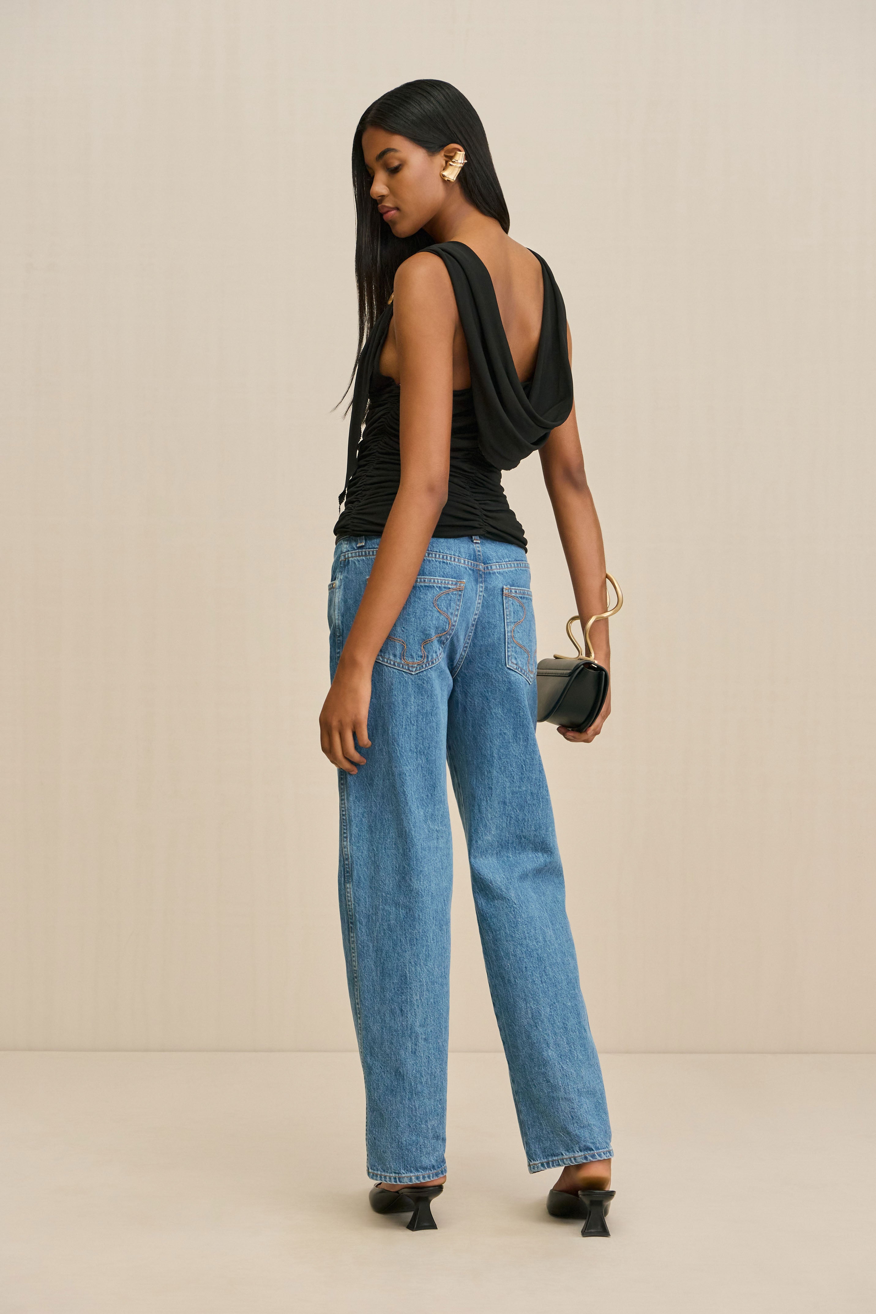TALISA TOP - BLACK