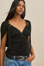 TALISA TOP - BLACK