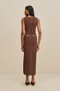 RIVER KNIT DRESS - JAVA