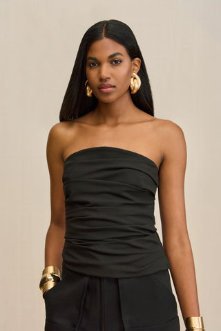 KRISHA TOP - BLACK