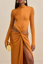 KERI GOWN - BOURBON