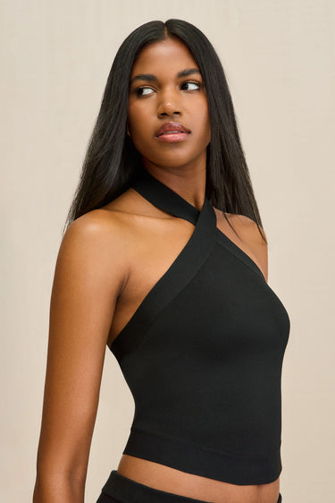 LOUISA KNIT TOP - BLACK | LOUISA KNIT TOP - BLACK