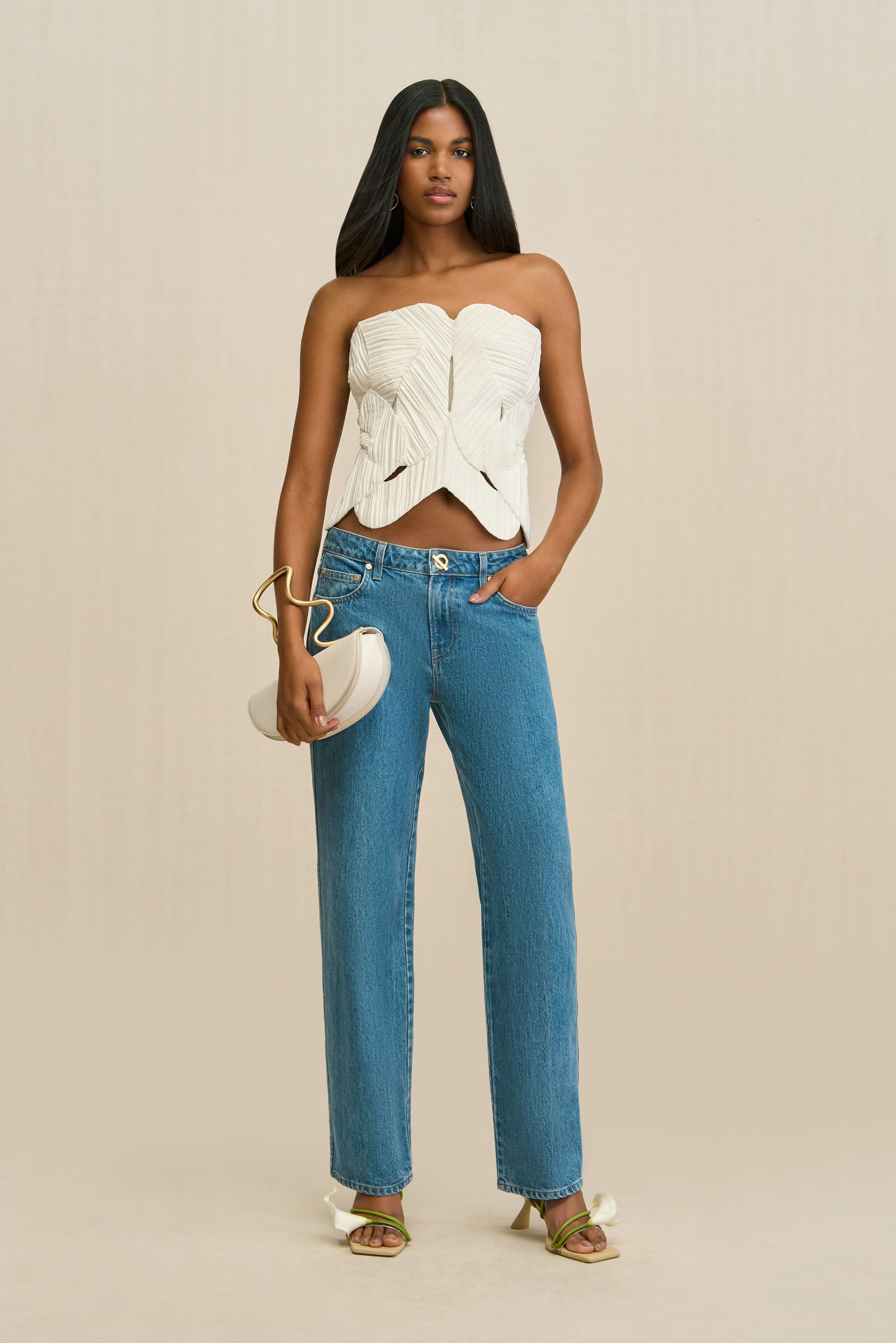 GAMI TOP - OFF WHITE