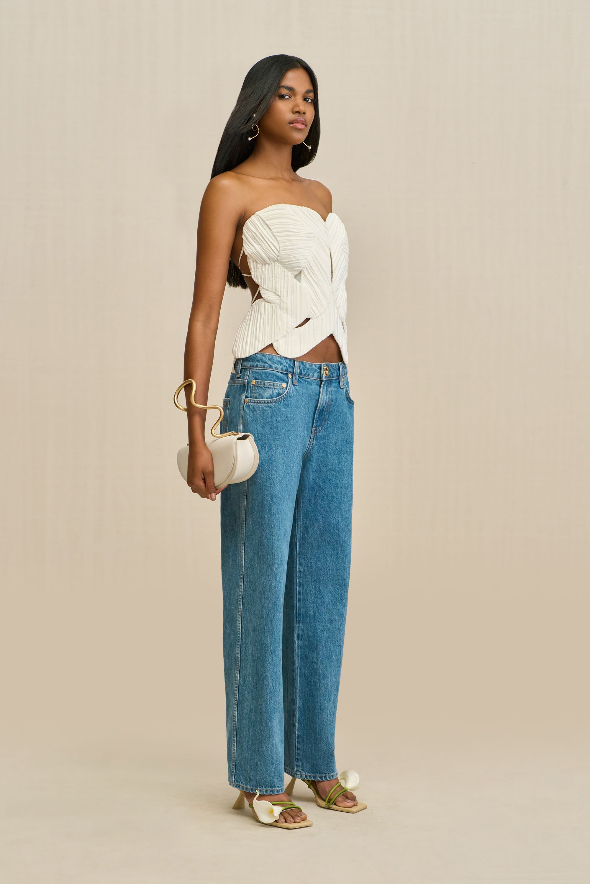 GAMI TOP - OFF WHITE