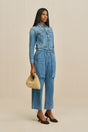 JAMILA JACKET - MEDIUM STONE WASH