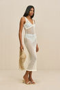 SULIVAN KNIT COVERUP - OFF WHITE