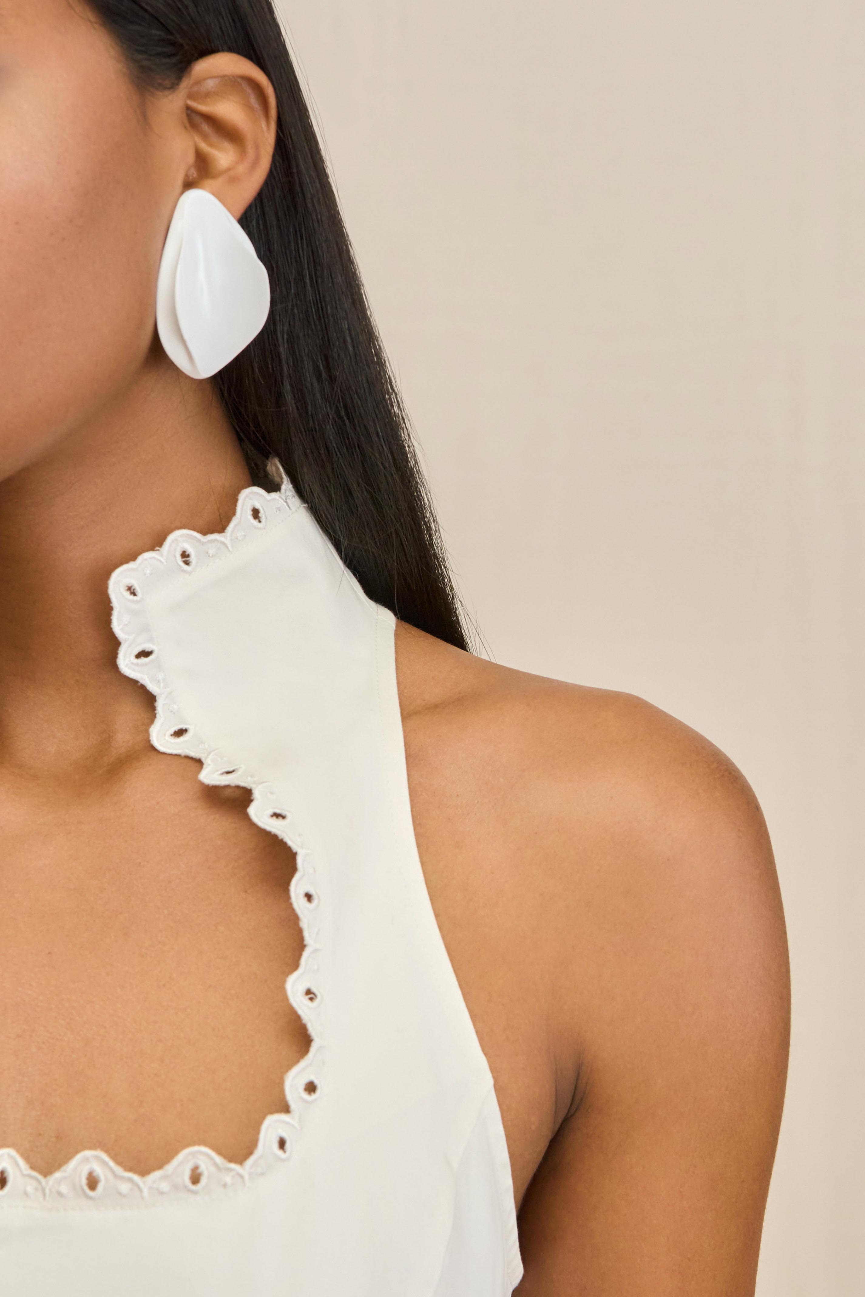 CAREY DRESS - OFF WHITE