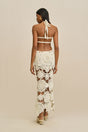 ACCALIA CROCHET GOWN - OFF WHITE