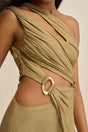 ZAN GOWN - GOLD FOIL
