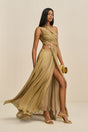 ZAN GOWN - GOLD FOIL