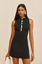 DOMS KNIT DRESS - BLACK