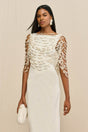 MERI KNIT DRESS - OFF WHITE
