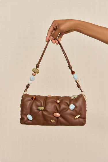 AMALIA CLUTCH - SADDLE BAUBLE MULTI | AMALIA CLUTCH - SADDLE BAUBLE MULTI | Secondary image
