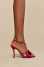CASSIDY SANDAL - MERLOT