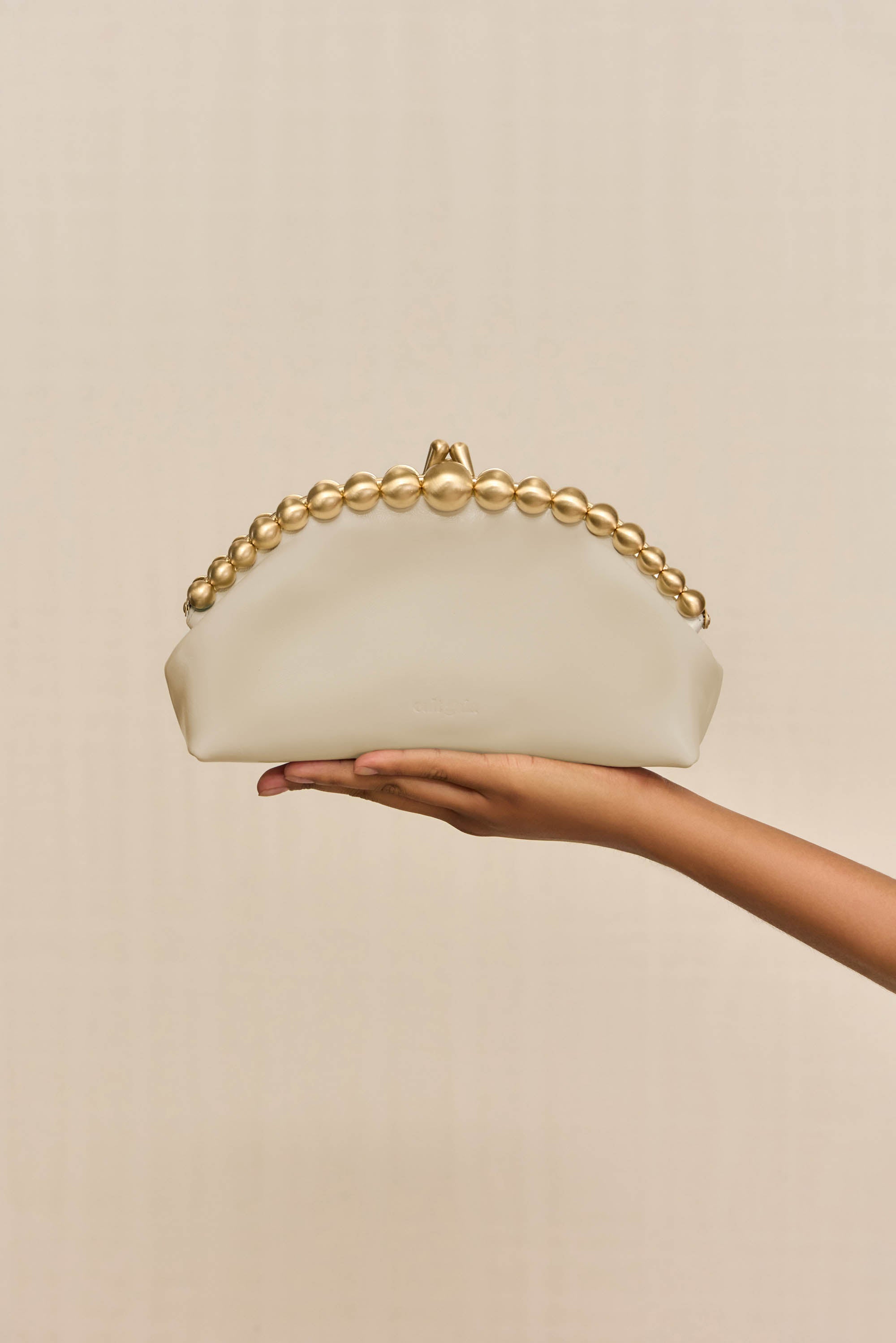 UNA CLUTCH - OFF WHITE