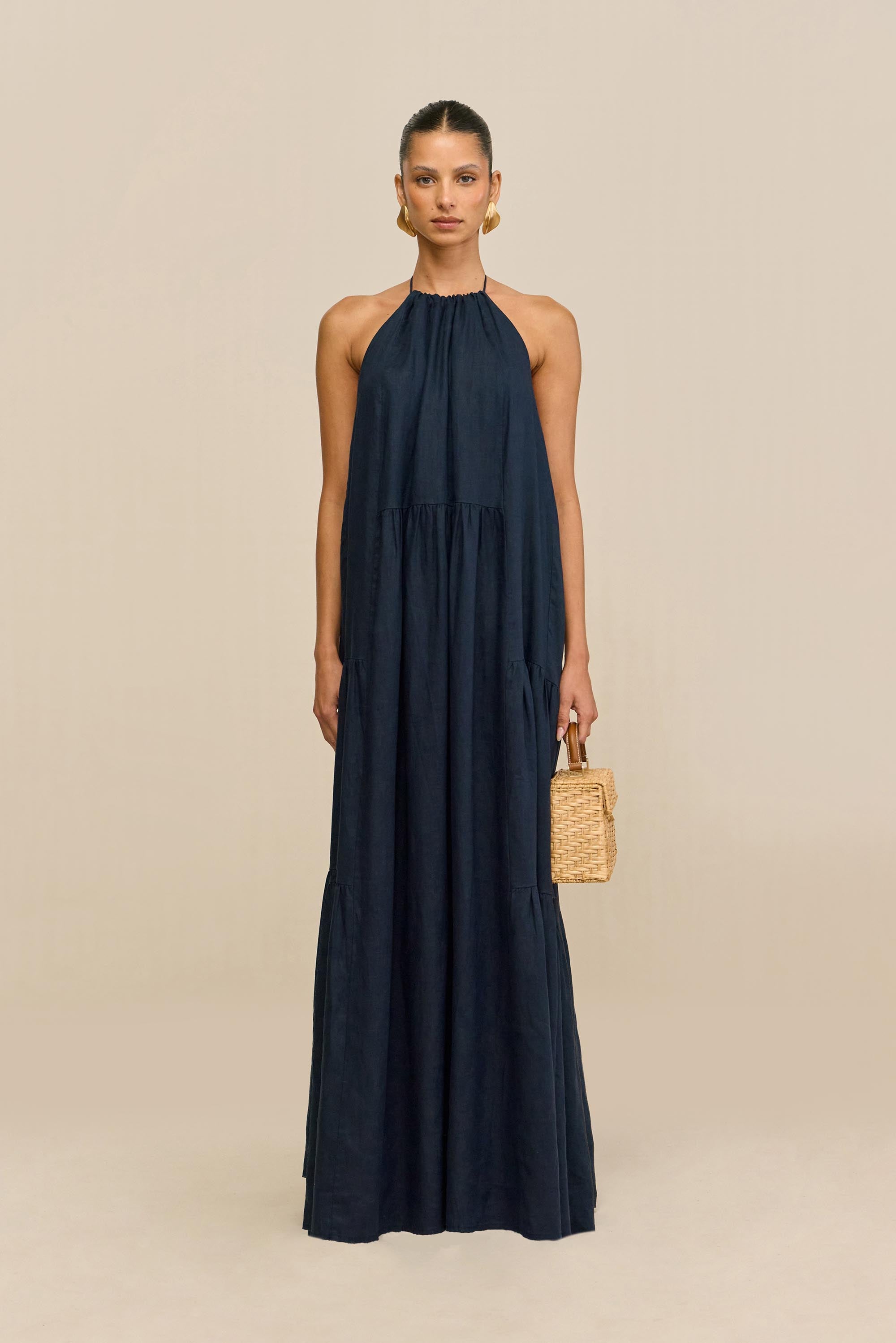 LAMI DRESS - DEEP LAKE