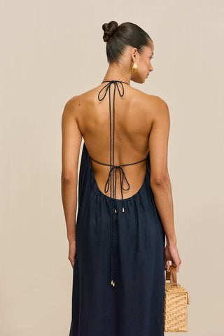 LAMI DRESS - DEEP LAKE