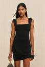 SID KNIT DRESS - BLACK