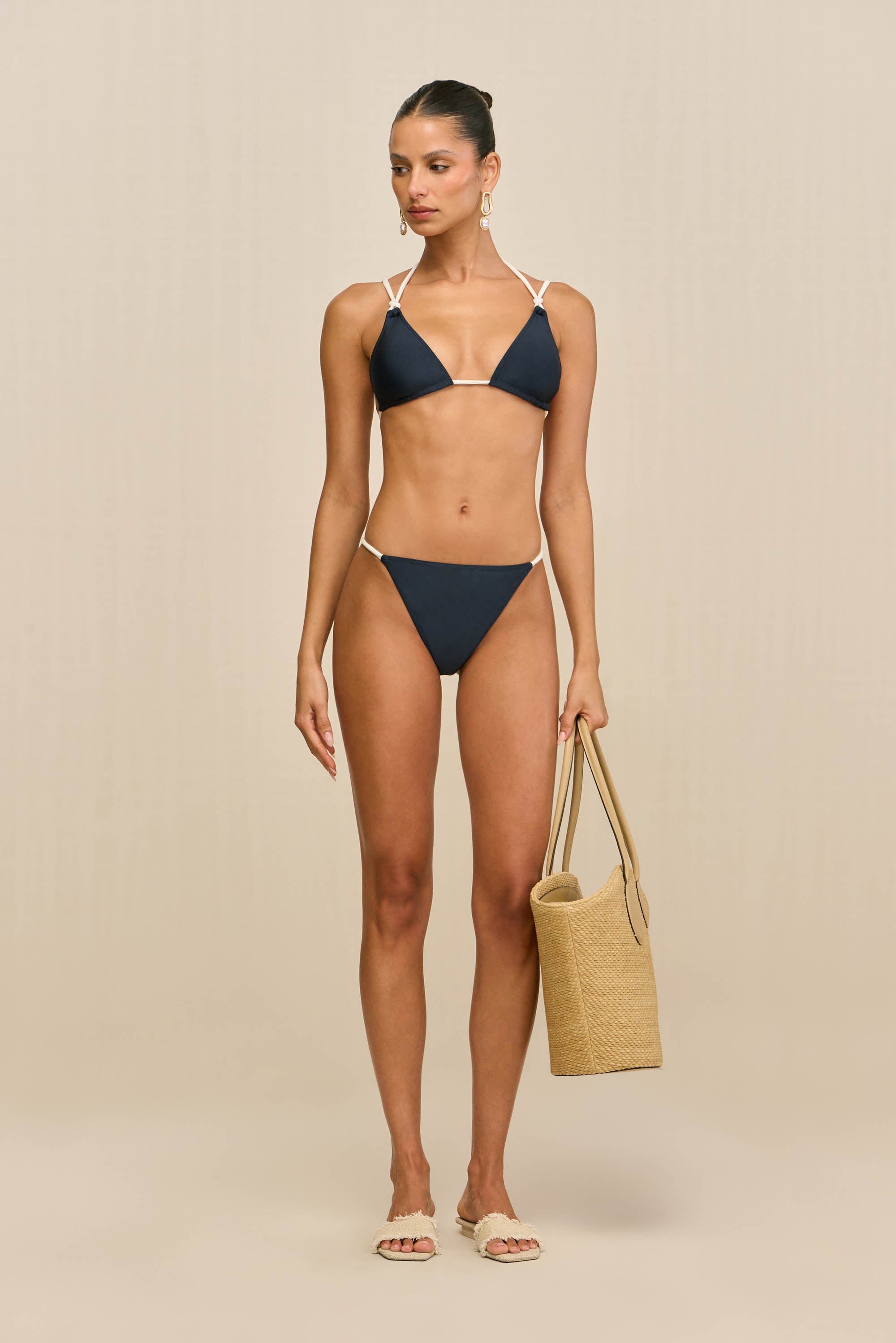 CHRISSY BIKINI BOTTOM - DEEP LAKE