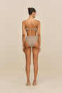 ALOUETTE BIKINI BOTTOM - SMALL SADDLE STRIPE