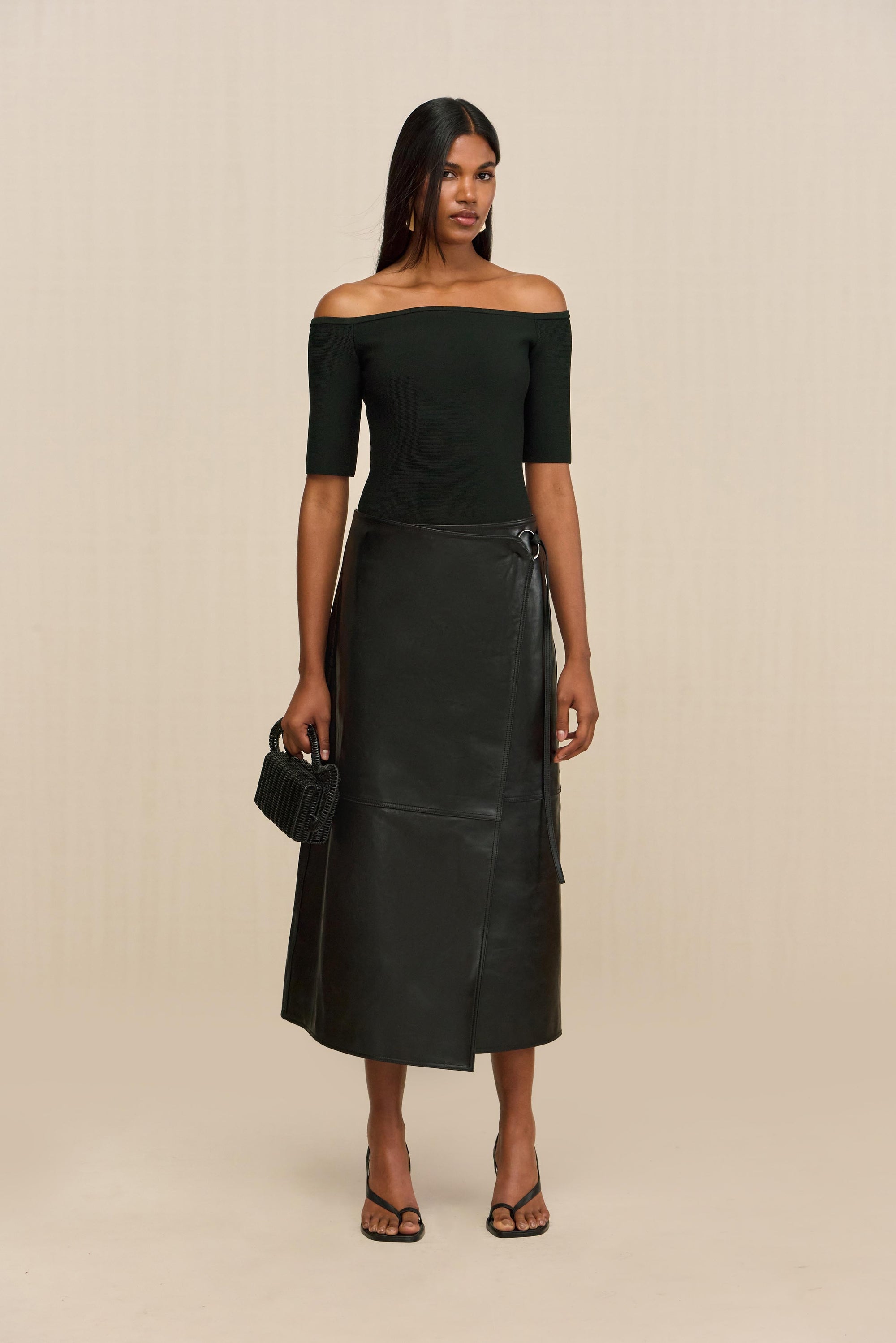 COSMO SKIRT - BLACK