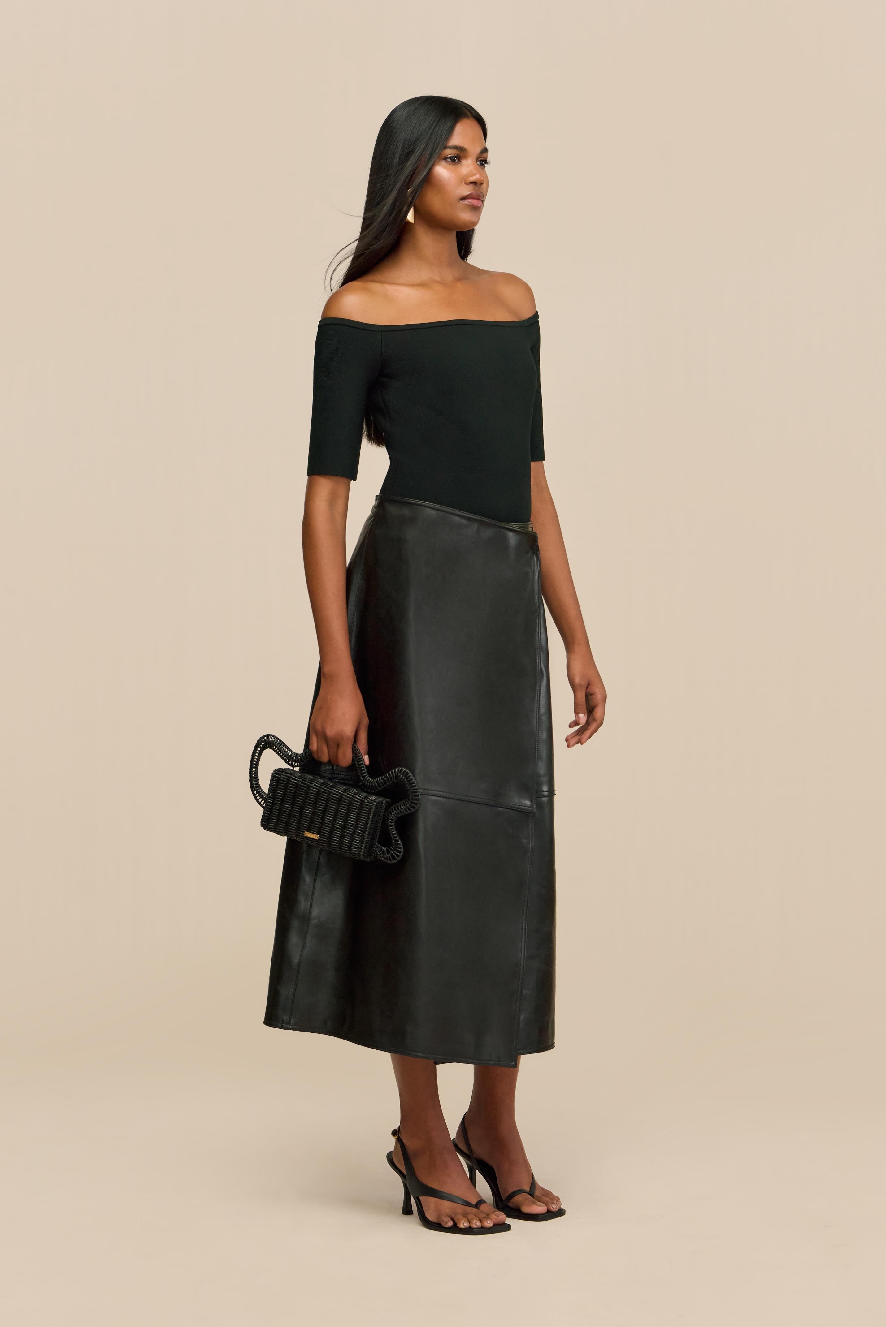 COSMO SKIRT - BLACK