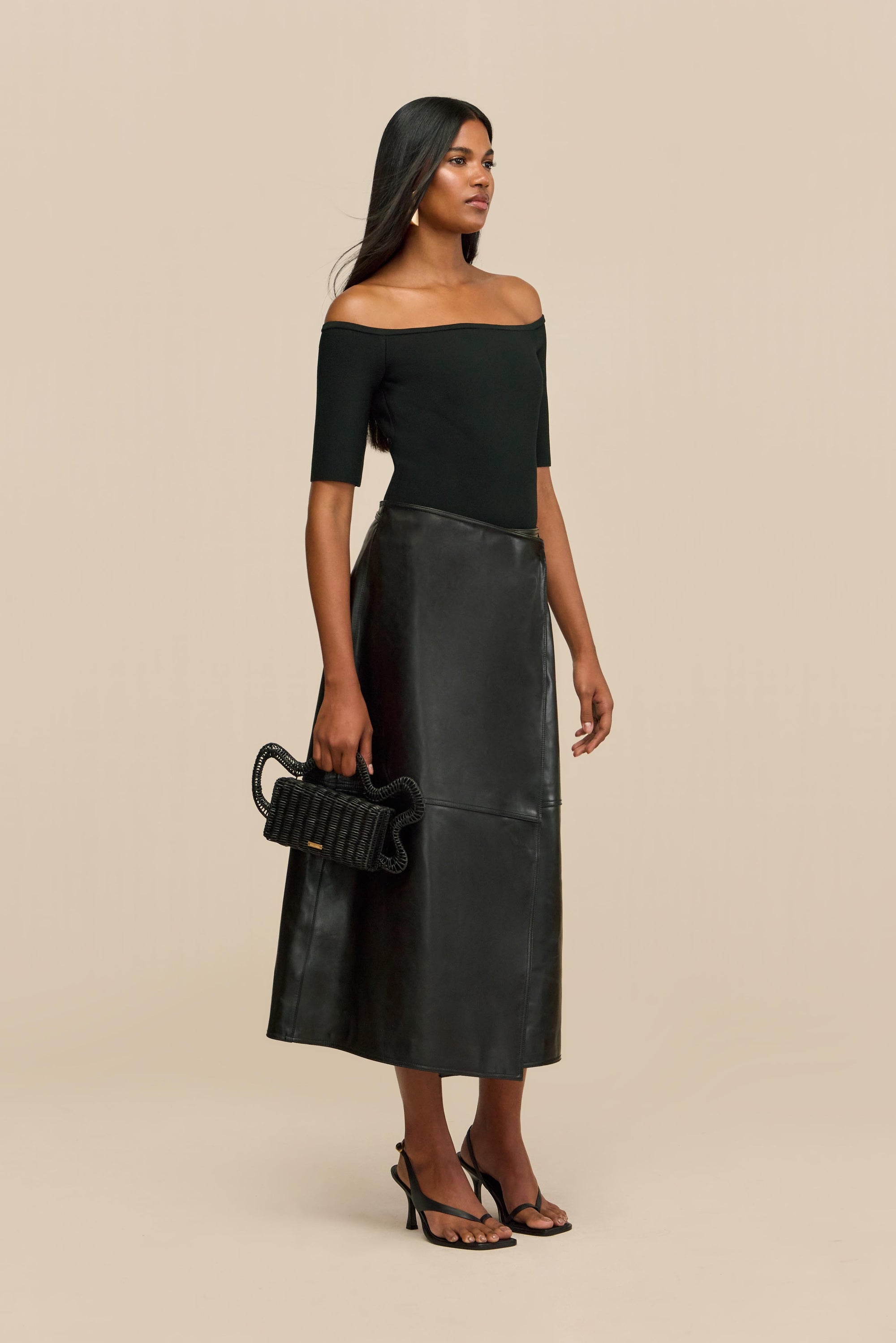 COSMO SKIRT - BLACK