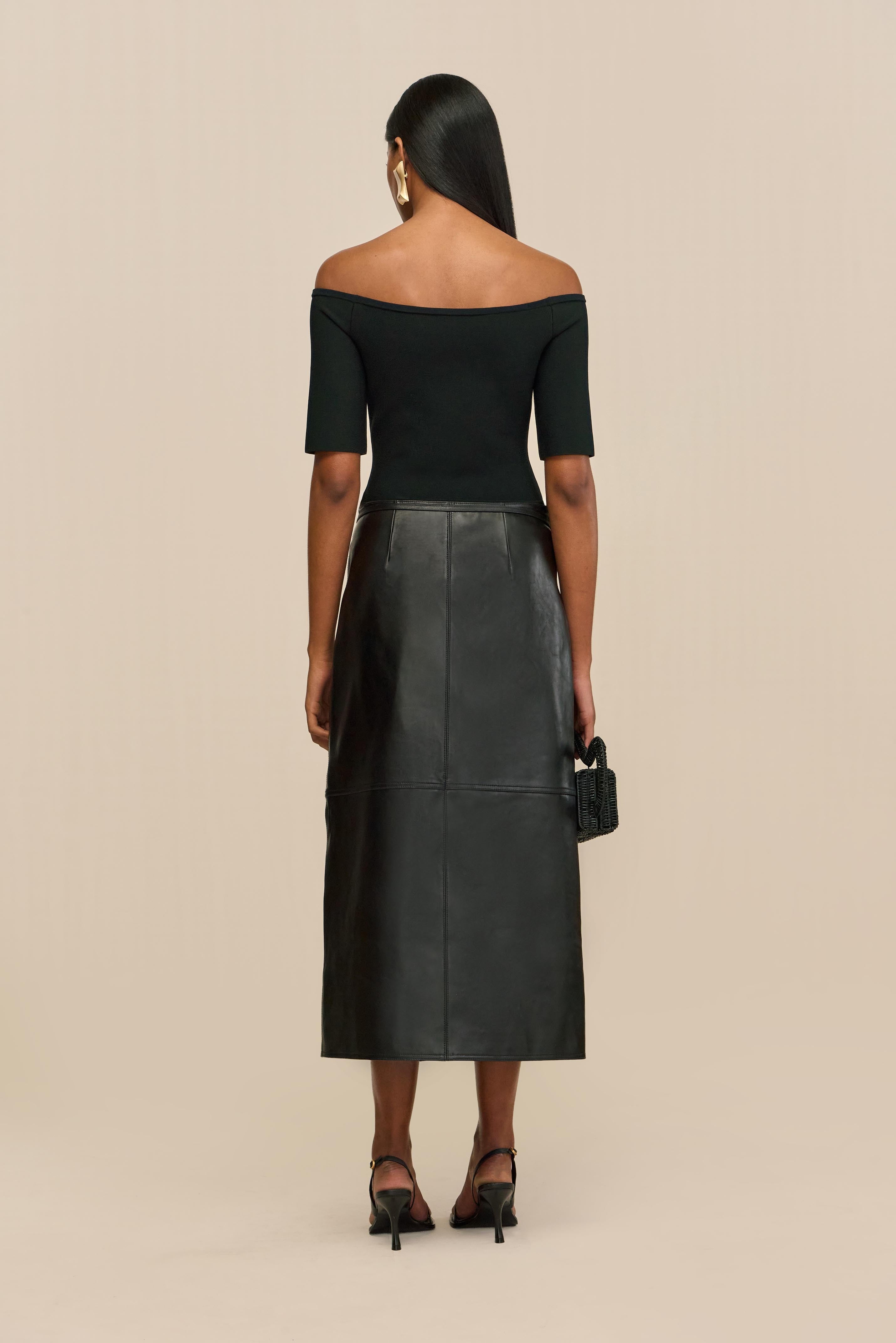 COSMO SKIRT - BLACK