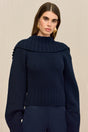 MILIKA SWEATER - DEEP LAKE