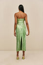 ASHIKA GOWN - SPEARMINT METALLIC