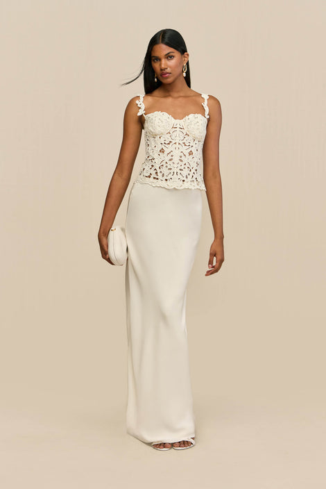 GIULA WRISTLET - PEARL