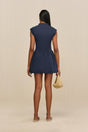 ROCCA DRESS - DEEP LAKE
