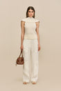 CHEN SWEATER - OFF WHITE