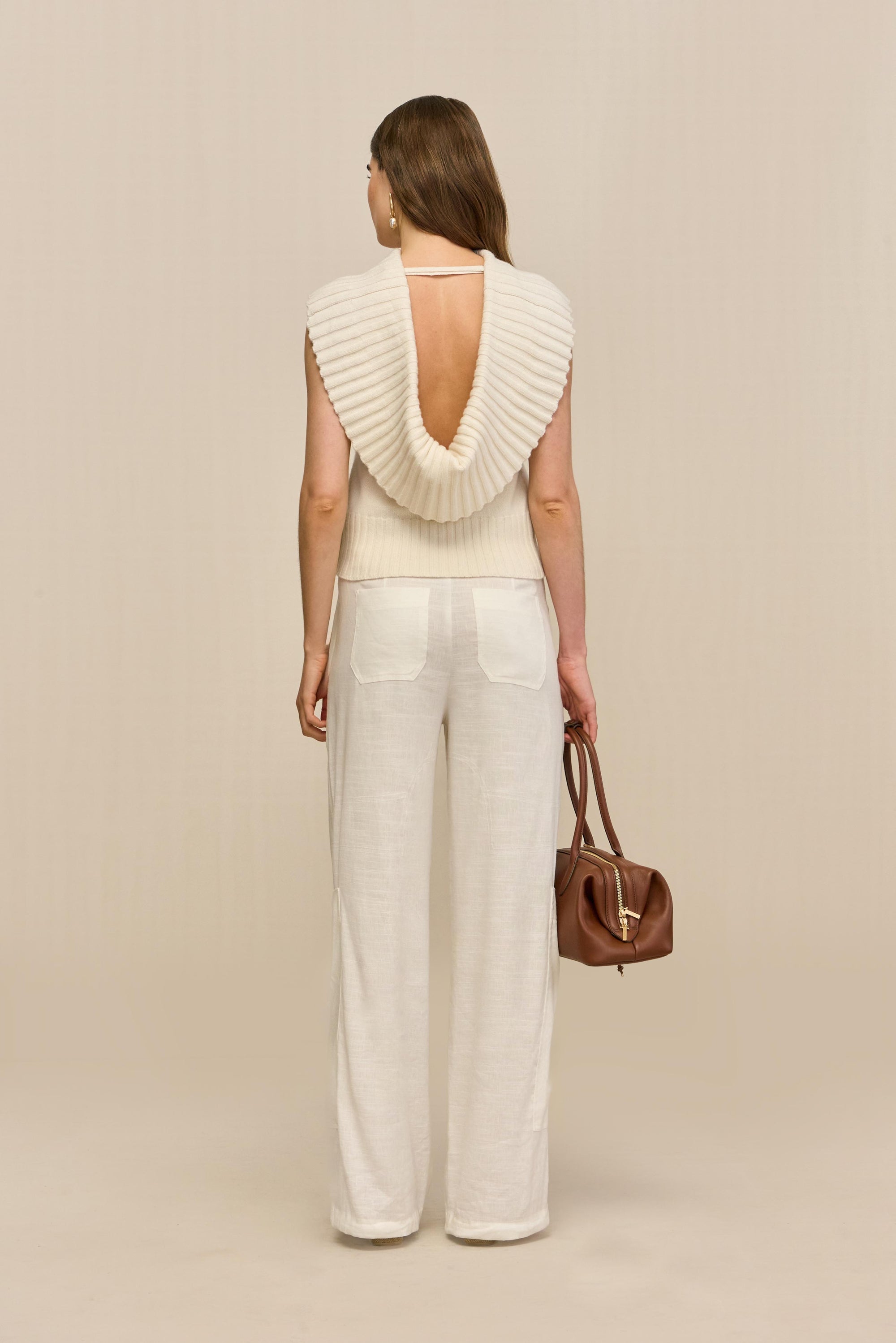 CHEN SWEATER - OFF WHITE